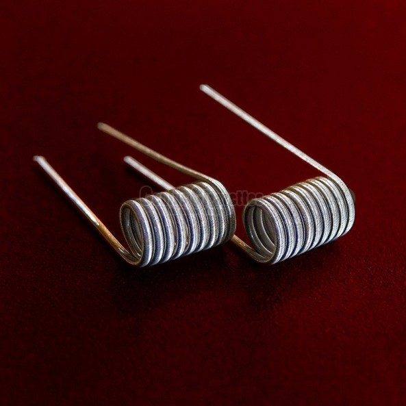 SK Coils [8.4V] Fused Clapton (Series) 3*28/40–3.5ø–0.41Ω